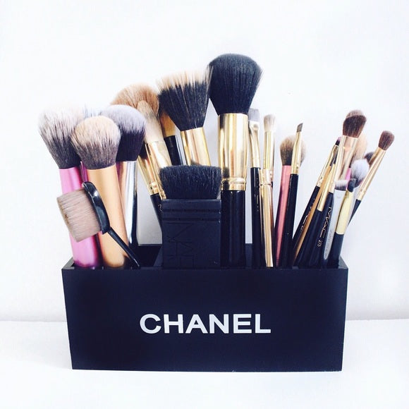 Black Makeup Holder