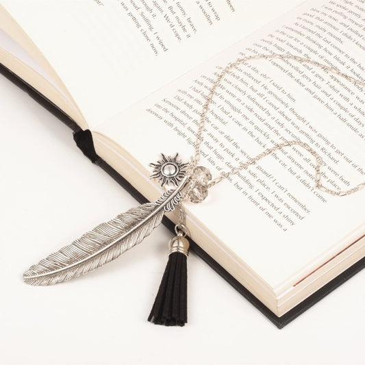 "Freedom" Feather & Sun Tassel Necklace