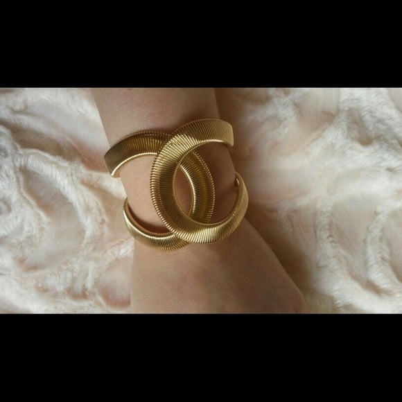 Fashion Designer Jewelry Gold Bracelet