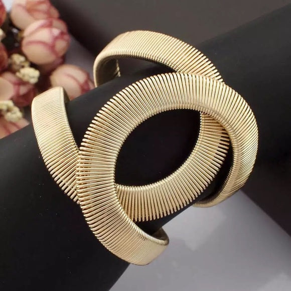 Fashion Designer Jewelry Gold Bracelet