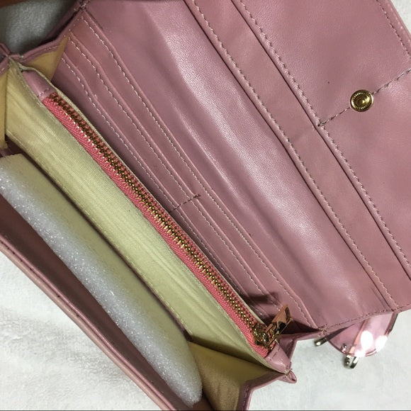 Baby Pink Wallet Hand Bag